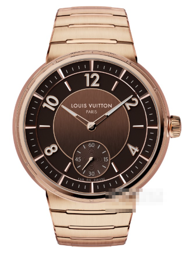 LOUIS VUITTON TAMBOUR W1PG10、18Kピンクゴールドが紡ぐ、旅するための美学